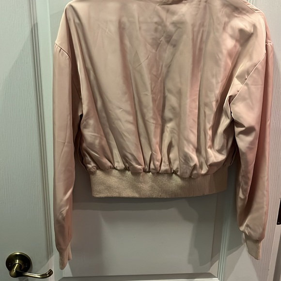 Ashleigh outerwear blush zip up jacket - Picture 6 of 8
